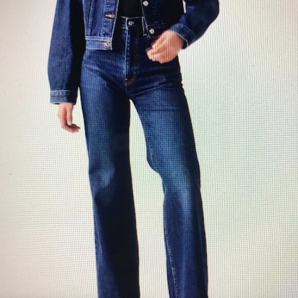 Levi ribcage bootcut/flare jeans, size 26, NWOT - Picture 1 of 4